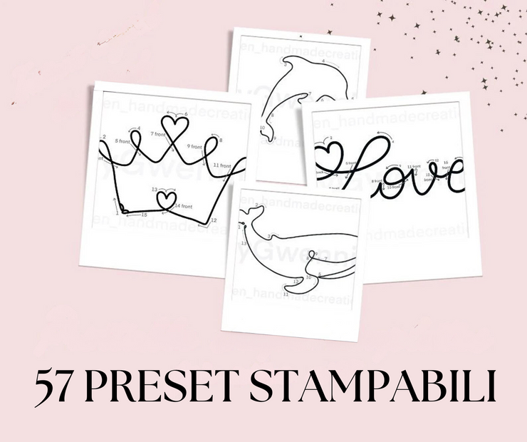 57 Preset stampabili