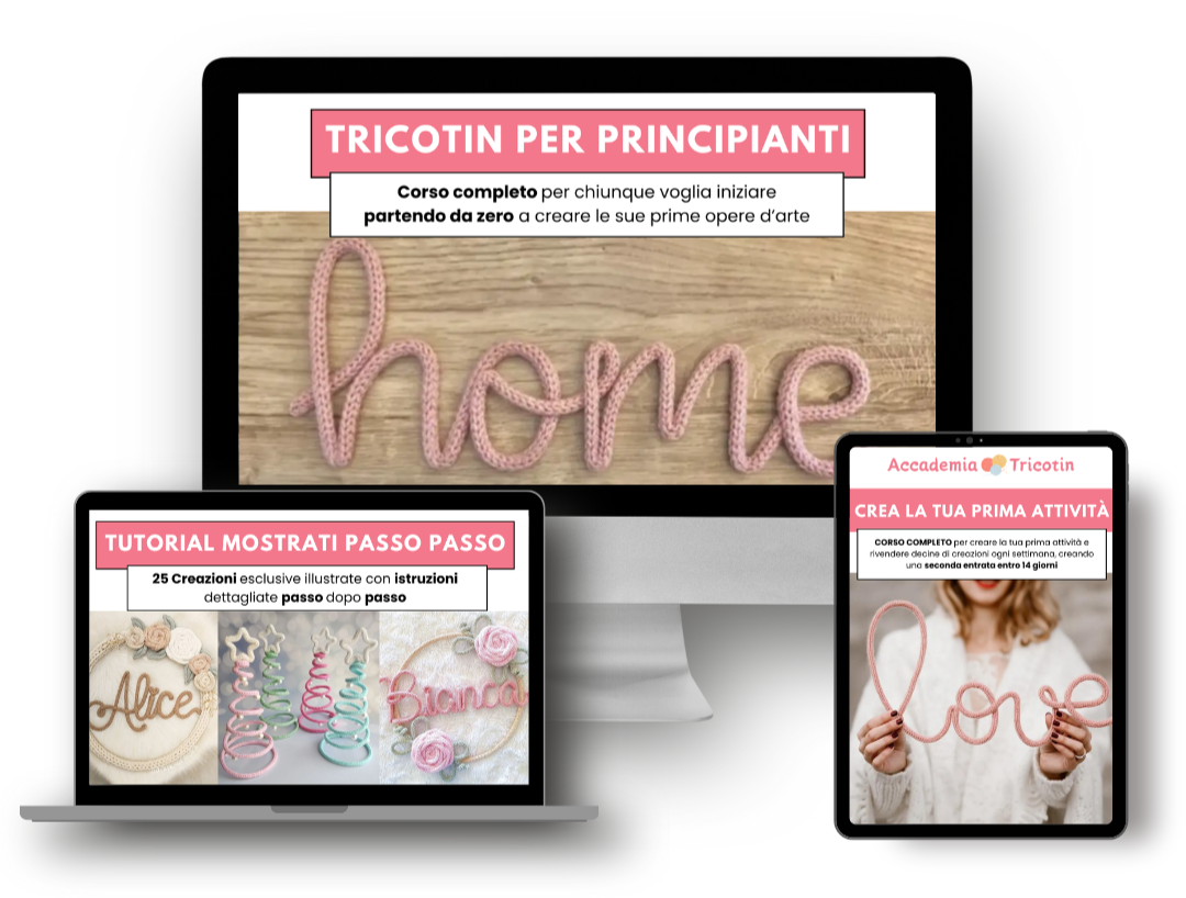 Tricotin Facile® - Impara l'arte del tricotin da casa e crea una seconda entrata in 14 giorni